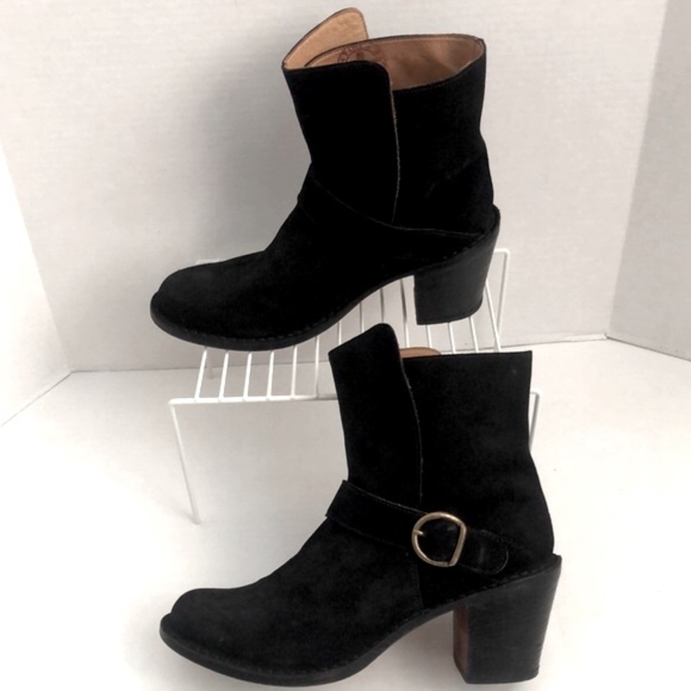 FIORENTINI + BAKER MADE IN ITALY, SUEDE ANKLE BOOTS/PREOWNED